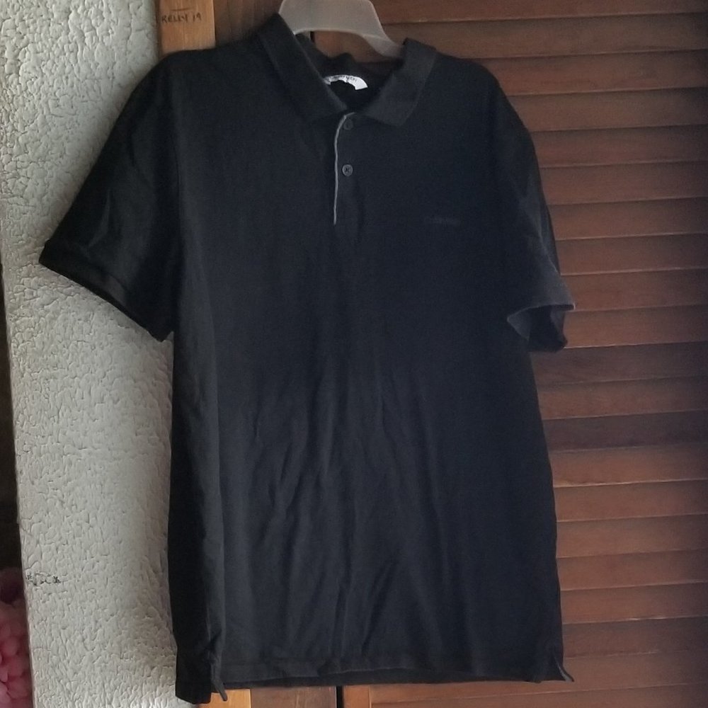 Calvin Klein mens M polo shirt